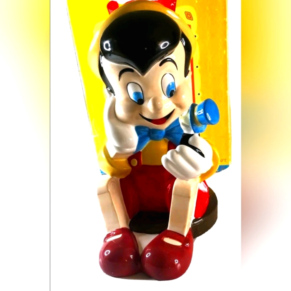 Pinocchio cookie jar